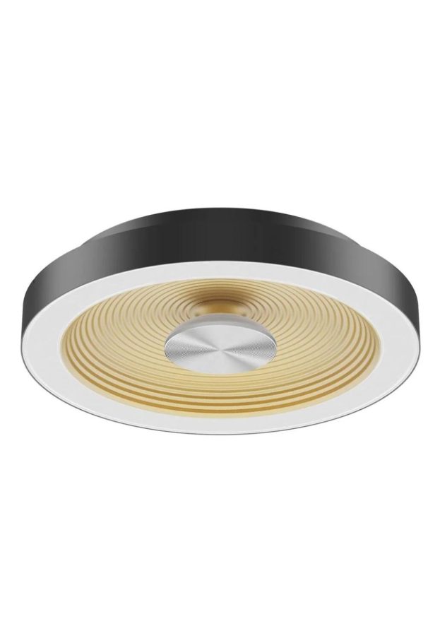 Unilamp Sandy M taklampe 32cm 18w 2700/3000K Sort/Gull dim