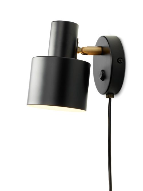 HaloDesign Vogue Vegg Sort/Messing