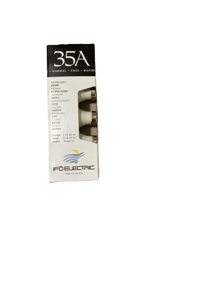 Diazed Sikring 35A 500V Kvikk 5pk