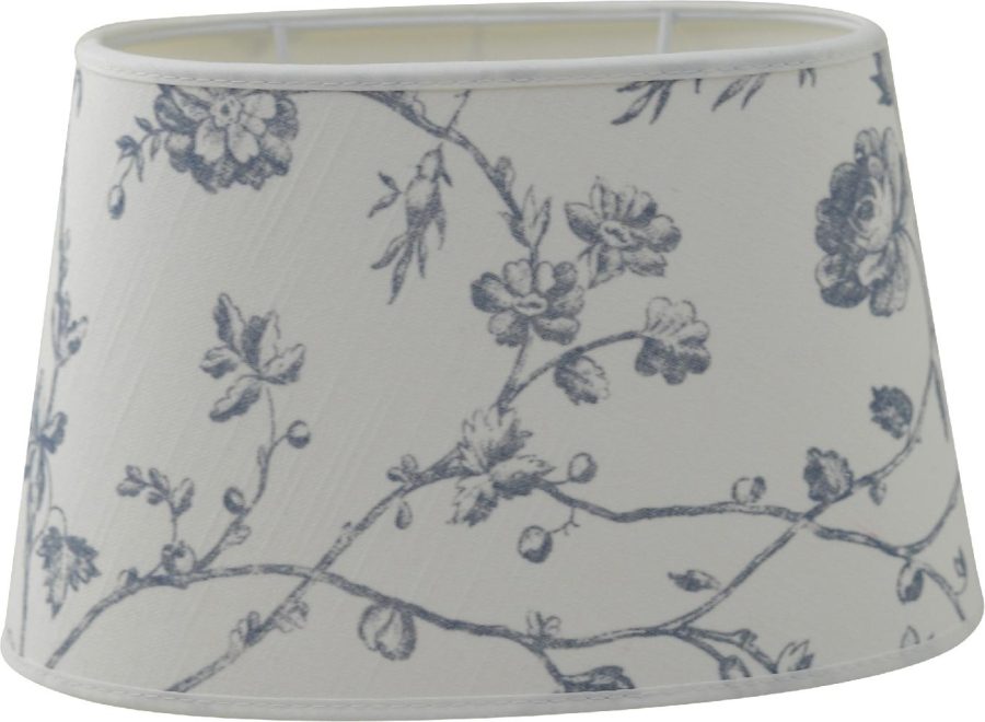 Hallbergs Skjerm Aria Laura Ashley Blå Oval 25cm