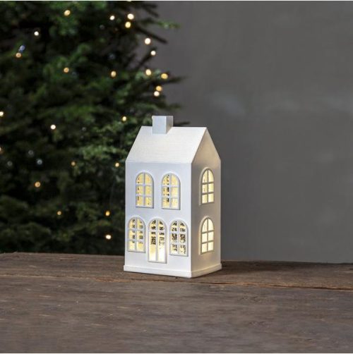 Star Vinter dekorasjon hus 15,5cm