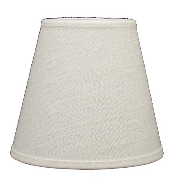 Hallbergs skjerm Carolin 11 cm hvit