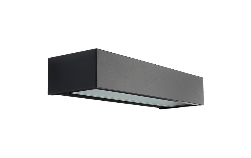 SG Edge Direct Sort Utelampe Vegg 7W LED 2700K