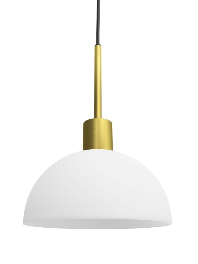 Herstal Vienda pendel messing/glass E14