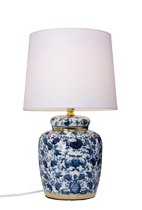 Cottex Klassisk Blå bordlampe