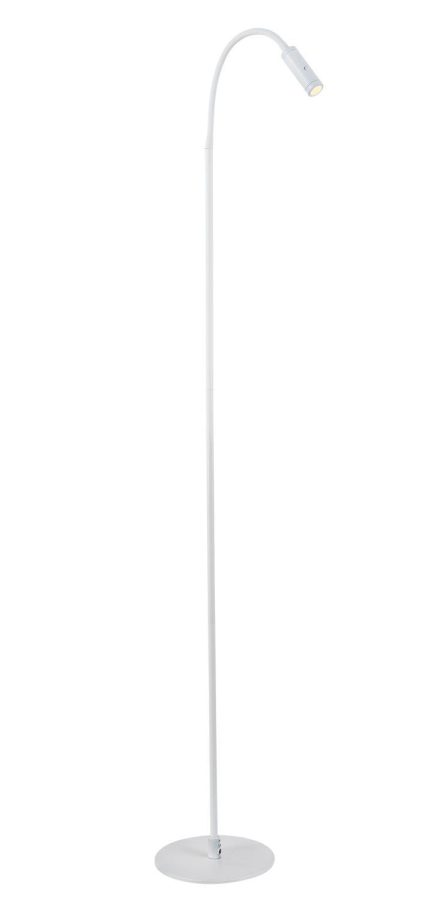 Nordesign Flexi K1 Gulvlampe Hvit dim