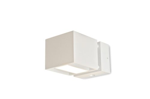 Nordesign Origo Hvit Utelampe Vegg 2x3W LED Dimbar IP54