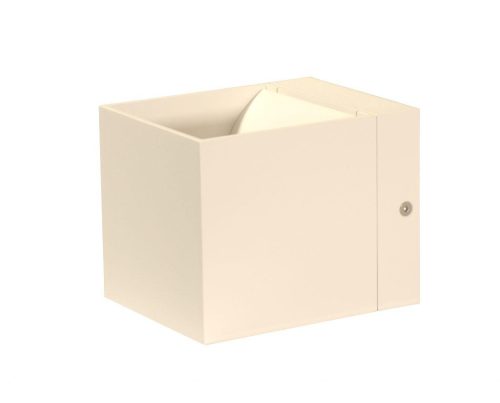 Nordesign Elena Hvit vegglampe G9 40W u/ledning