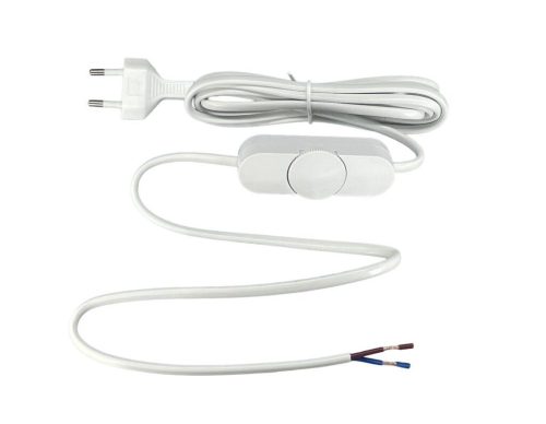 Nordesign Ledningsdimmer (2-60WLED) inkl. Hvit lampettledning 2,5m