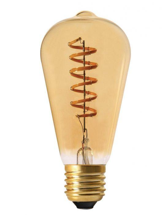 PR LED E27 4w(40W) 400lm 2700K Elect Spiral filament