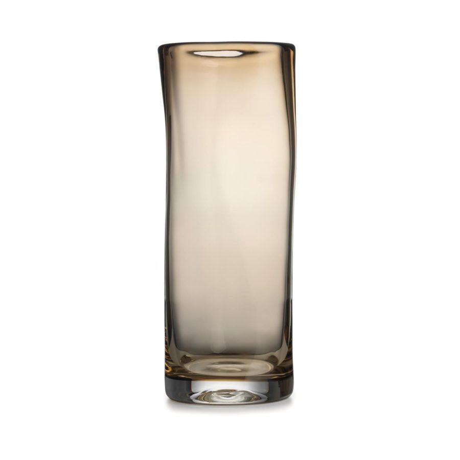 Hadeland Sine Vase 295x110mm Kakao