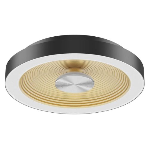 Unilamp Sandy L taklampe 40cm 25W 2700/3000K Dim Sort/Gull IP54