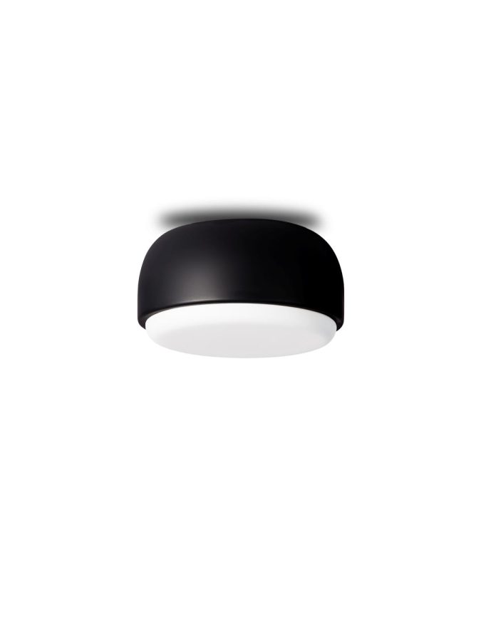 Northern Over Me 20cm tak/vegglampe Sort