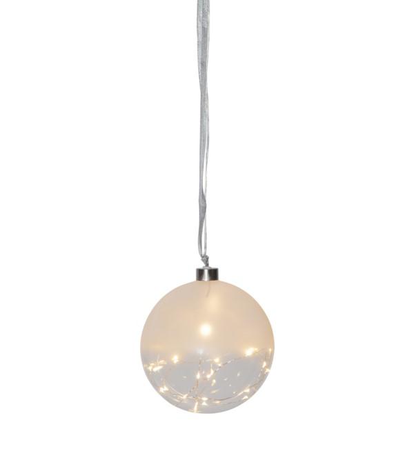 Star Glow glasskule 15cm