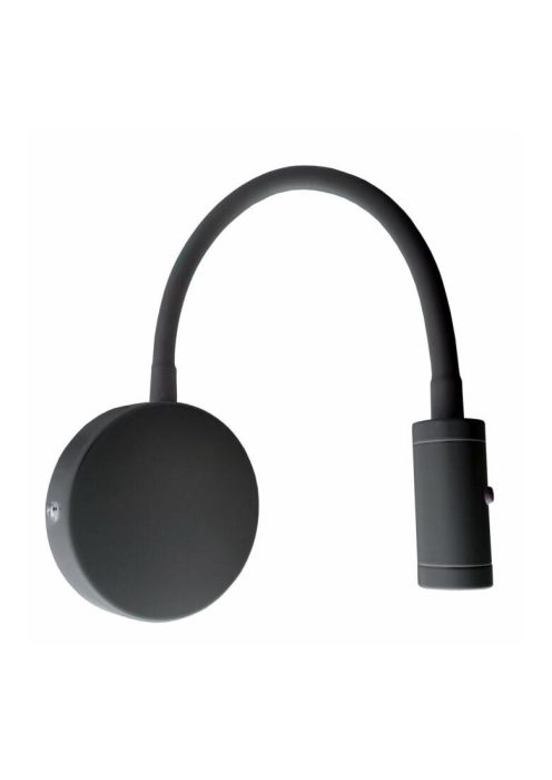 Nordesign Flexi Vegglampe LED 3W 300lm 2700K Sort Dim