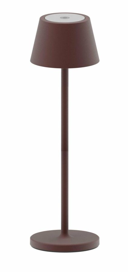 Nordesign Iris mini Rust - Oppladbar bordlampe 2200K