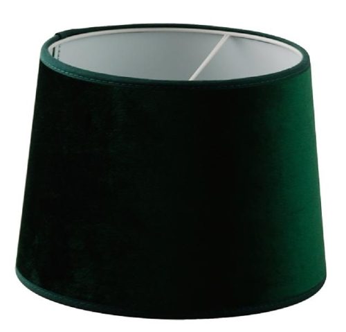 Hallbergs Skjerm Roma Mørkgrønn/gullinnside 35cm