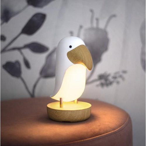 Star Toucan Fugl oppladbar lampe dim.