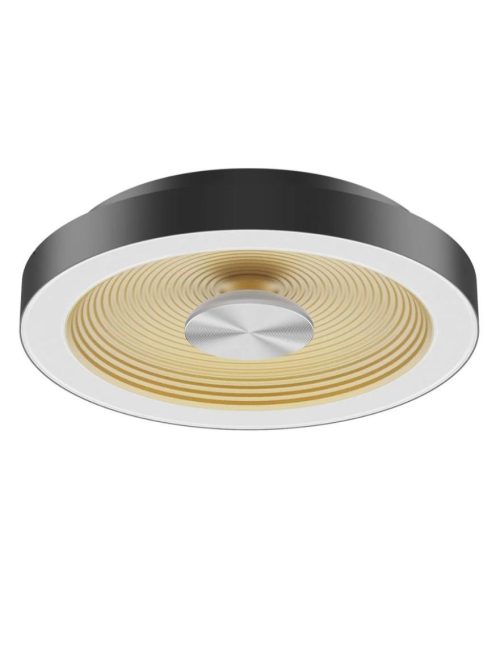 Unilamp Sandy L taklampe 40cm 25W 2700/3000K Dim Sort/Gull IP54