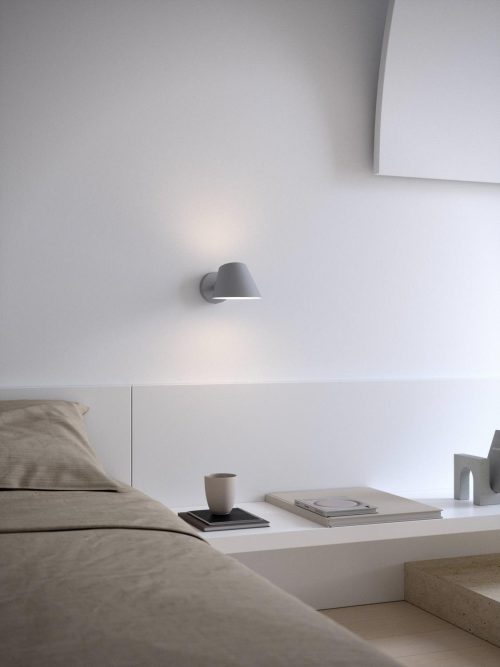 Nordlux Stay vegg grå