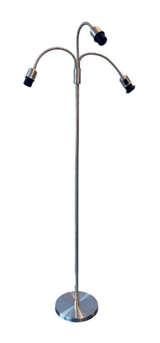 Hallbergs Ture 3 Gulvlampe Krom
