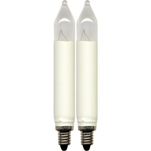 Star E10 8V 3W hele (for 30lys) 2pk
