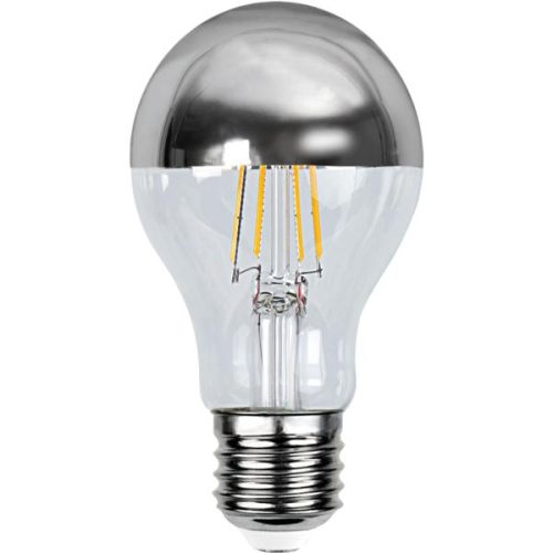 Star LED E27 4w(35W) 350lm 2700K toppforseglet Sølv