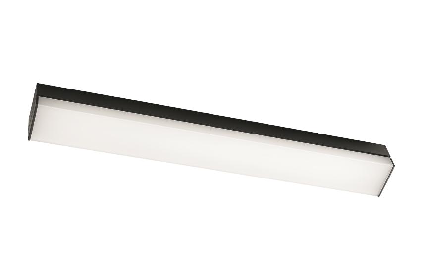 SG Prelude Square Sort Baderomslampe LED 3000K