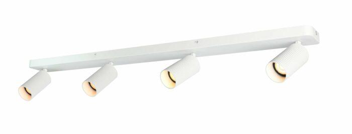 Nordesign Grooves K4 spot taklampe Hvit