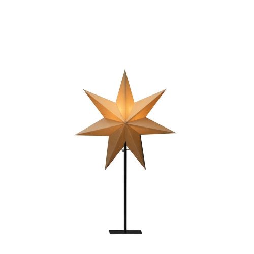 Konstsmide Papirstjerne 40cm på Fot 65cm Beige