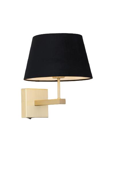 MS Mango vegglampe u/skjerm Messing E27
