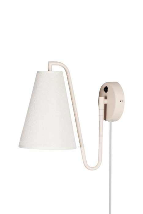 Globen Lou Bouclé Hvit/Beige
