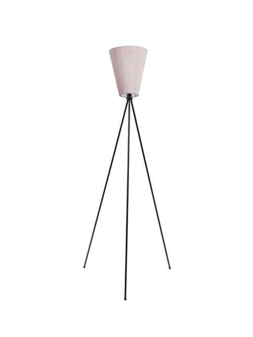 Oslo Wood Gulvlampe Matt Sort m/Limited Edition Skjerm