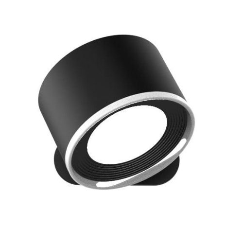 Nordesign Magneto K2 Oppladbar vegglampe Sort