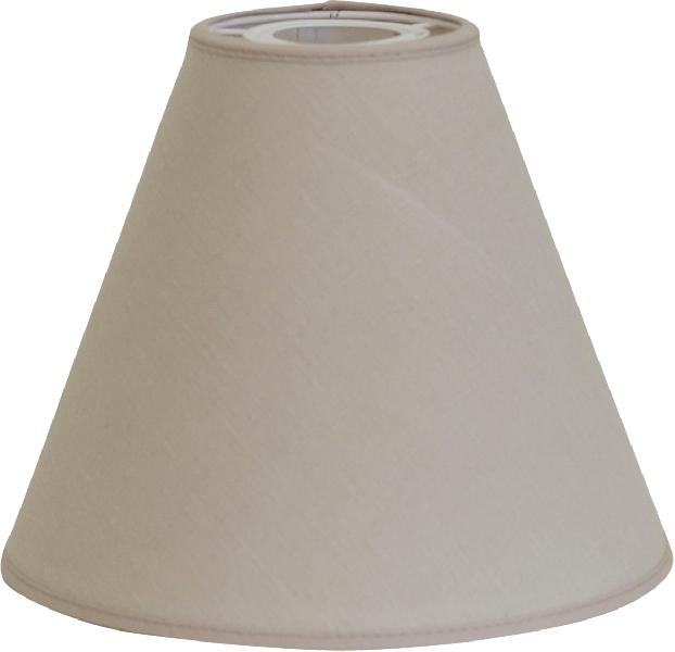 Hallbergs skjerm Sabina beige 20cm