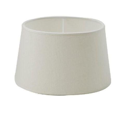 Hallbergs Skjerm Linn Hvit 20cm oval