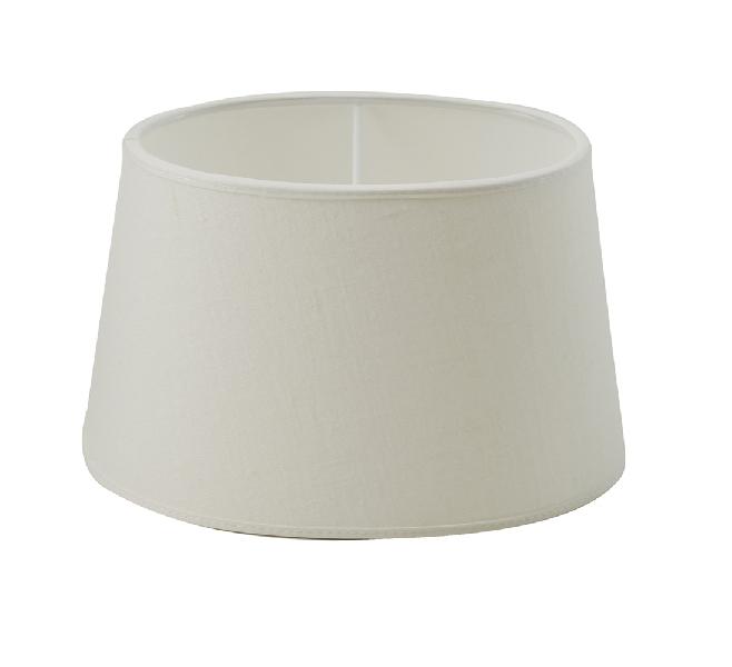 Hallbergs Skjerm Linn Hvit 20cm oval