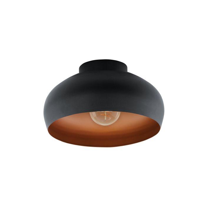 EGLO Mogano Taklampe Sort/kobber Ø28
