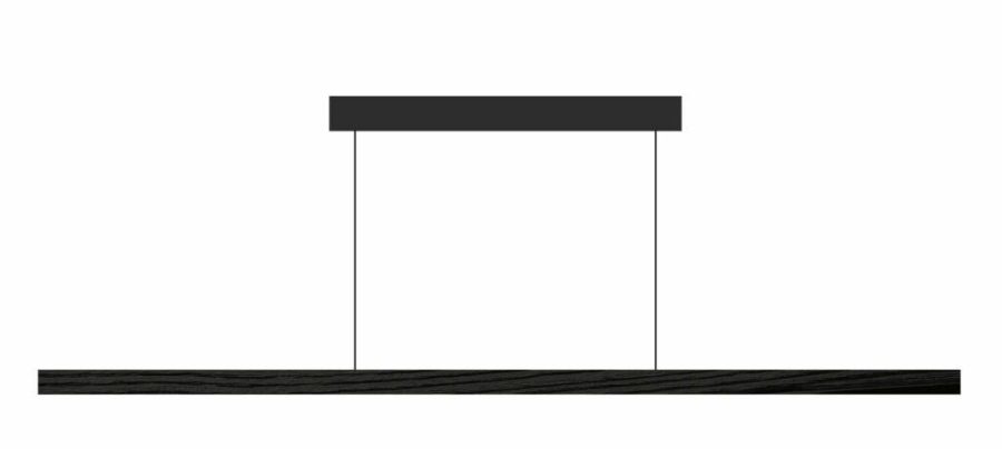Nordesign Vanessa Sort Taklampe 157 m/heis Led sensor dim