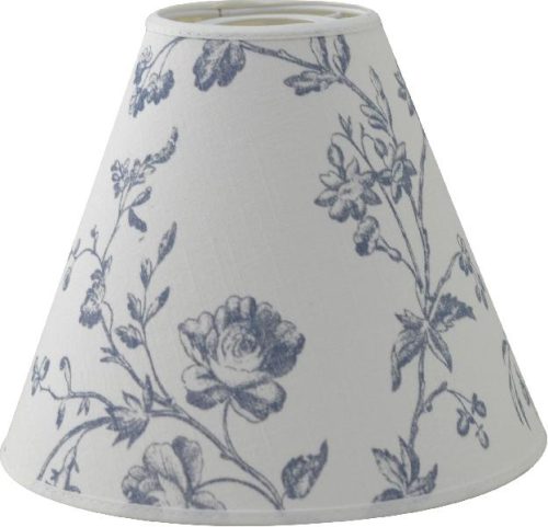 Hallbergs Skjerm Aria Laura Ashley Blå 22cm Toppring
