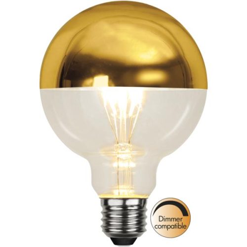 Star LED E27 4W(40W) 330lm 2700K Ø95 Toppforseglet gull dim