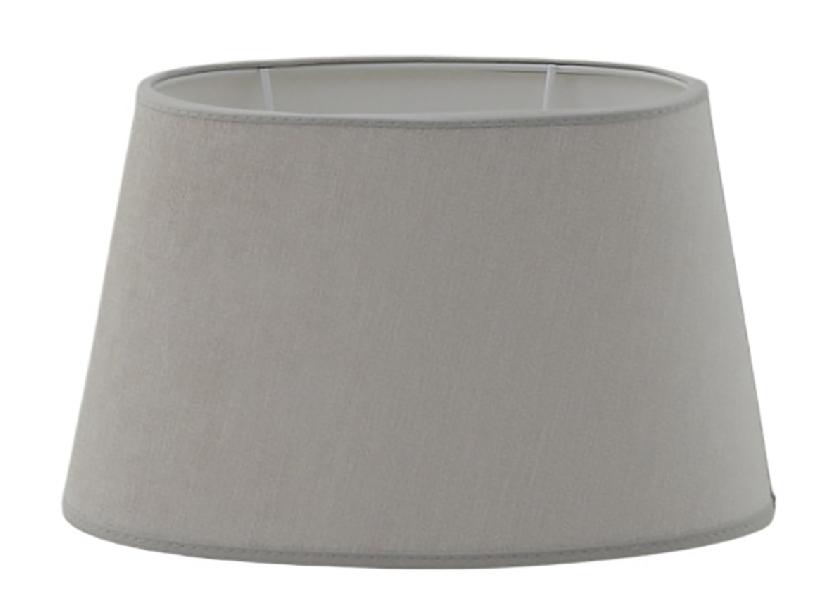 Hallbergs Skjerm Matrix Krem 30cm Oval