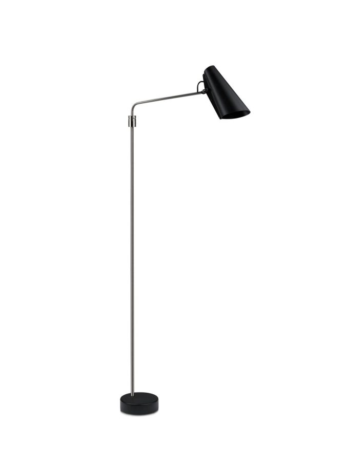 Northern Birdy Swing gulvlampe Sort/stål