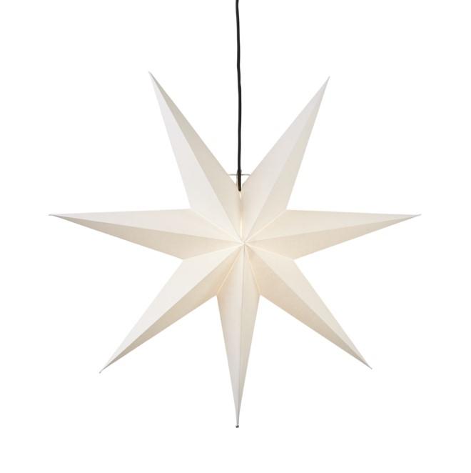 Star Frozen stjerne vindu 70cm hvit
