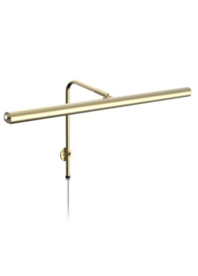 Texa Gallery 60cm Messing 8,4W LED Dimbar Malerilampe