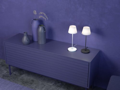 Herstal Gil il grande bordlampe svart G9
