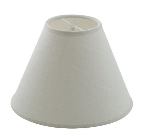 Hallbergs Skjerm Carolin 18cm hvit