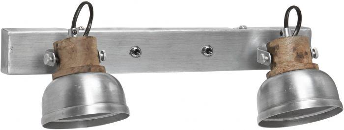 PR Rutland Dobbel Vegg Pale Silver 40cm