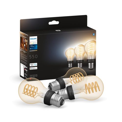 Philips Hue WA E27 7W Filament A60 3pk