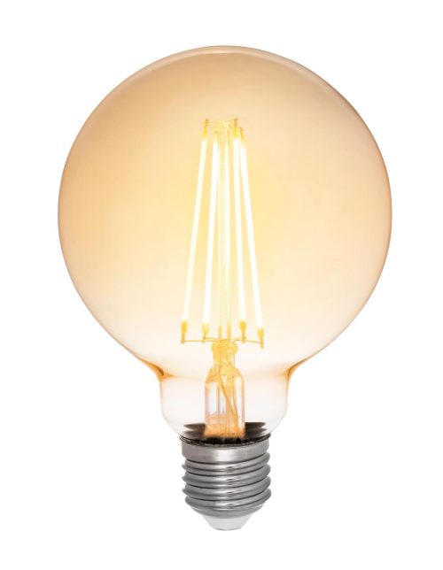 Airam LED E27 5W(34W) 380lm 2200K Ø95 Amber dim